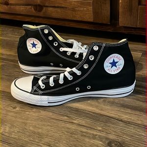 Converse All Star Chuck Taylor Black high tops mens 12